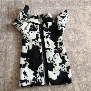 NWT NVLT Cow Print Jacket